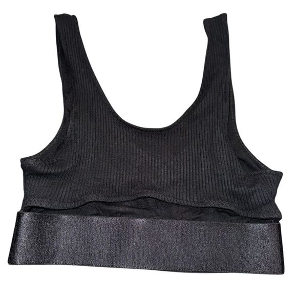 The Range x Revolve NWT alloy knit bralette in Black Size Small - Picture 7 of 10